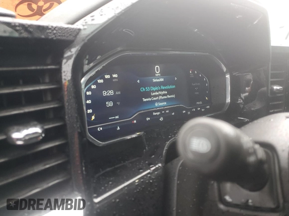 2025 Chevrolet Silverado 1500 LT with VIN 1GCPKKEK5SZ177043, listed as a Copart auction lot 49745845 with Not Provided miles and Salvage Title. Bid and sale history available at DreamBid. Image 9.