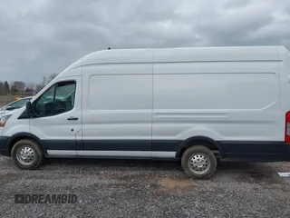 2023 Ford Transit Cargo with VIN 1FTBR3U89PKA07396, listed as a IAAI auction lot 41878907 with 103,402 mi miles and . Bid and sale history available at DreamBid. Image 13.