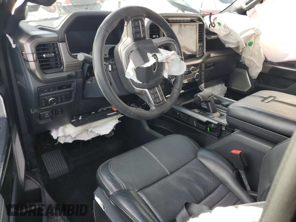 2023 Ford F-150 XL with VIN 1FTFW1ED4PFA07566, listed as a Copart auction lot 46363505 with 23,591 mi miles and Salvage Title. Bid and sale history available at carsss.com. Image 8.