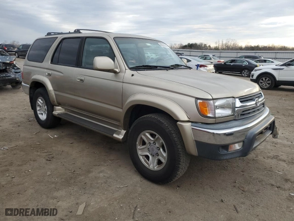 2001 Toyota 4Runner SR5 with VIN JT3HN86R710337084, listed as a Copart auction lot 86380464 with 67,617 mi miles and Salvage Title. Bid and sale history available at carsss.com. Image 4.