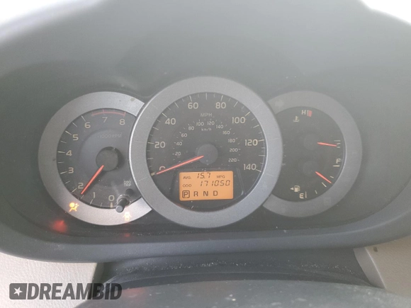 2009 Toyota RAV4 with VIN JTMZF33V295008437, listed as a Copart auction lot 52233995 with 171,050 mi miles and Salvage Title. Bid and sale history available at DreamBid. Image 9.