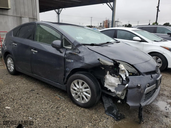 2014 Toyota Prius Plug-In with VIN JTDKN3DP6E3060826, listed as a Copart auction lot 45355545 with 139,288 mi miles and Salvage Title. Bid and sale history available at carsss.com. Image 4.