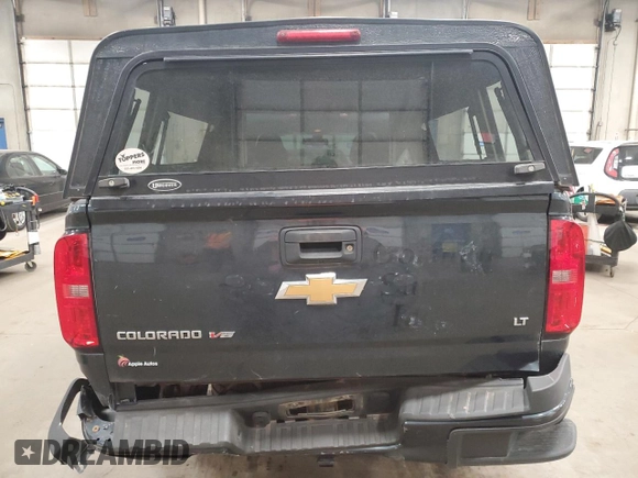 2018 Chevrolet Colorado 4WD LT with VIN 1GCHTCEN4J1202867, listed as a Copart auction lot 84625914 with 49,531 mi miles and Salvage Title. Bid and sale history available at carsss.com. Image 6.