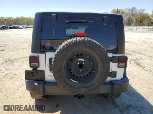 2015 Jeep Wrangler Unlimited Sport RHD with VIN 1C4BJWKG0FL690763, listed as a Copart auction lot 48823714 with 156,714 mi miles and Salvage title. Bid and sale history available at DreamBid. Image 6.
