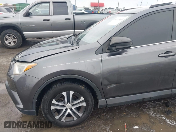 2016 Toyota RAV4 LE with VIN JTMZFREV5GJ093472, listed as a IAAI auction lot 41332037 with 212,869 mi miles. Bid and sale history available at carsss.com. Image 6.