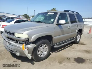 2003 Chevrolet Tahoe Z71 with VIN 1GNEK13T43R242096, listed as a Copart auction lot 50371775 with 0 mi miles and Salvage Title. Bid and sale history available at carsss.com. Image 1.
