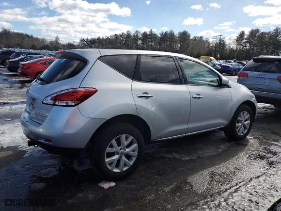 2012 Nissan Murano LE with VIN JN8AZ1MW5CW209805, listed as a Copart auction lot 41983835 with 135,196 mi miles and Non Repairable. Bid and sale history available at carsss.com. Image 3.