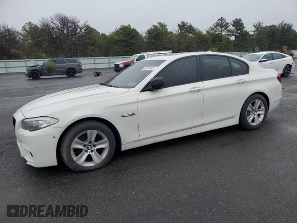 2013 BMW 5 Series 528i xDrive with VIN WBAXH5C55DDW12217, listed as a Copart auction lot 56019465 with 158,070 mi miles and Non repairable. Bid and sale history available at DreamBid. Image 1.