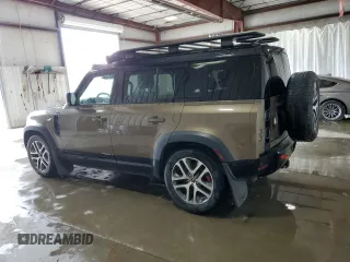 2023 Land Rover Defender X с VIN SALEX7EU8P2140939, выставлен на аукционе Copart как лот 55811195 с пробегом 33 446 миль миль и Списание • Salvage title. История ставок и продаж доступна на DreamBid. Изображение 2.