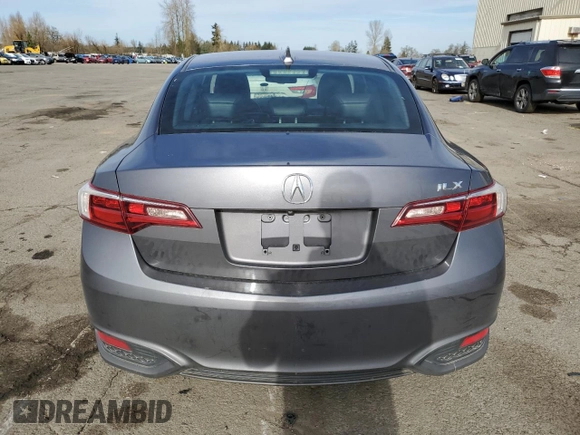 2017 Acura ILX w/Premium Pkg with VIN 19UDE2F77HA012818, listed as a Copart auction lot 46895675 with 106,162 mi miles and Salvage Title. Bid and sale history available at carsss.com. Image 6.