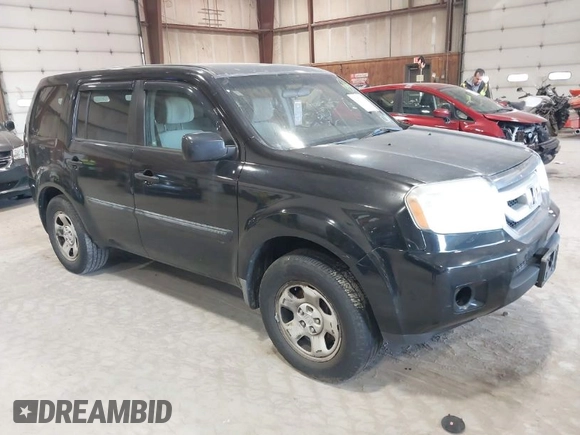 2009 Honda Pilot LX with VIN 5FNYF48219B047437, listed as a IAAI auction lot 42070317 with 253,853 mi miles and . Bid and sale history available at DreamBid. Image 1.