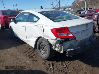 2012 Honda Civic Cpe LX with VIN 2HGFG3B54CH564669, listed as a IAAI auction lot 41680165 with 82,502 mi miles. Bid and sale history available at carsss.com. Image 6.