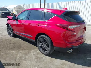 2019 Acura RDX w/A-Spec Pkg with VIN 5J8TC1H6XKL006653, listed as a IAAI auction lot 41855370 with 1 mi miles. Bid and sale history available at carsss.com. Image 3.
