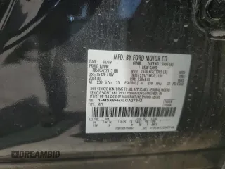 2020 Ford Explorer Limited с VIN 1FMSK8FH7LGA27542, выставлен на аукционе Copart как лот 61968335 с пробегом 74 924 миль миль и Списание • Salvage title. История ставок и продаж доступна на DreamBid. Изображение 12.