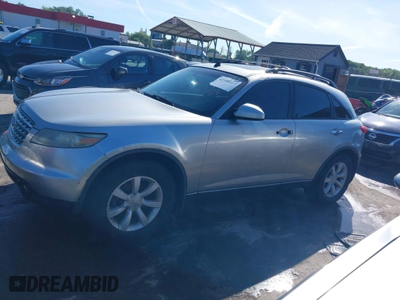 2004 Infiniti FX with VIN JNRAS08W44X224845, listed as a IAAI auction lot 42300317 with 221,647 mi miles and . Bid and sale history available at DreamBid. Image 14.