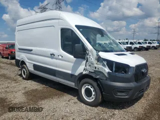 2023 Ford Transit Cargo with VIN 1FTBR1X87PKB07660, listed as a Copart auction lot 63852975 with 37,357 mi miles and Salvage title. Bid and sale history available at DreamBid. Image 4.