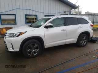2018 Toyota Highlander Limited z VIN 5TDDZRFH5JS847748, wystawiony jako Copart lot #56737715 z przebiegiem 131 320 mil mil oraz Szkoda całkowita • Salvage title. Historia ofert i sprzedaży dostępna na DreamBid. Obrazek 1.