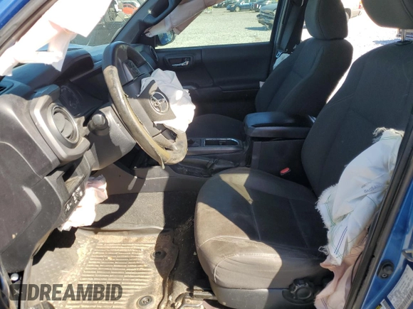 2017 Toyota Tacoma SR5 with VIN 3TMAZ5CNXHM031828, listed as a Copart auction lot 49230375 with 99,435 mi miles and Salvage Title. Bid and sale history available at DreamBid. Image 7.