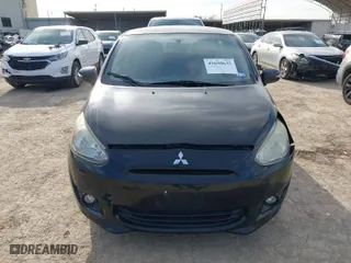 2015 Mitsubishi Mirage ES with VIN ML32A4HJ9FH052900, listed as a IAAI auction lot 41698635 with 100,713 mi miles. Bid and sale history available at carsss.com. Image 12.
