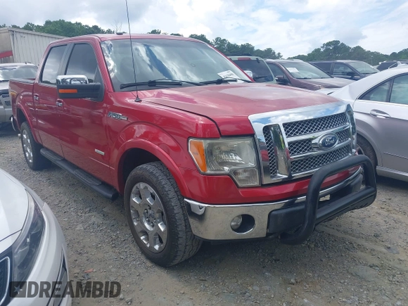 2011 Ford F-150 XLT with VIN 1FTFW1ETXBFC47317, listed as a IAAI auction lot 42638490 with 286,856 mi miles and . Bid and sale history available at DreamBid. Image 1.