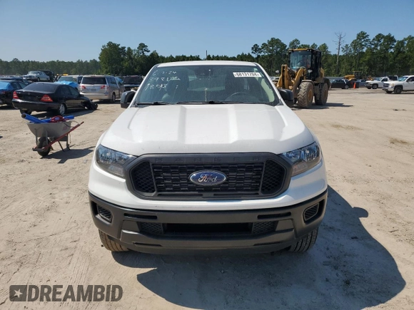 2023 Ford Ranger XL with VIN 1FTER1EH7PLE21853, listed as a Copart auction lot 68131704 with 9,239 mi miles and Salvage title. Bid and sale history available at DreamBid. Image 5.