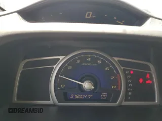 2010 Honda Civic LX with VIN 2HGFA1F54AH326835, listed as a Copart auction lot 55992885 with 78,004 mi miles and Salvage Title. Bid and sale history available at DreamBid. Image 9.