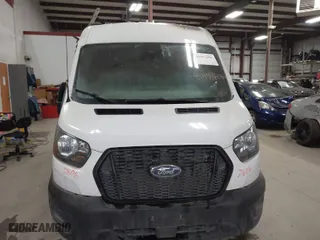 2021 Ford Transit Cargo Van with VIN 1FTBR2C87MKA81309, listed as a IAAI auction lot 41497606 with 1 mi miles. Bid and sale history available at carsss.com. Image 11.