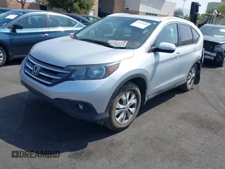 2014 Honda CR-V EX-L with VIN 2HKRM3H75EH563098, listed as a IAAI auction lot 42151583 with 152,882 mi miles and . Bid and sale history available at carsss.com. Image 2.