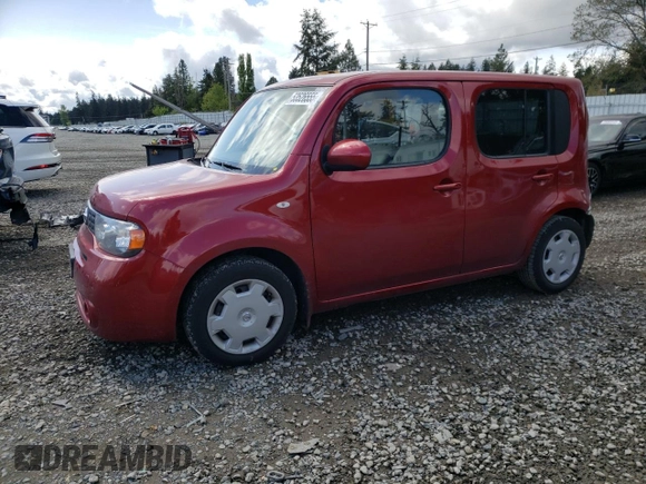 2012 Nissan Cube 1.8 S with VIN JN8AZ2KR7CT253860, listed as a Copart auction lot 53526555 with 58,863 mi miles and Non Repairable. Bid and sale history available at carsss.com. Image 1.
