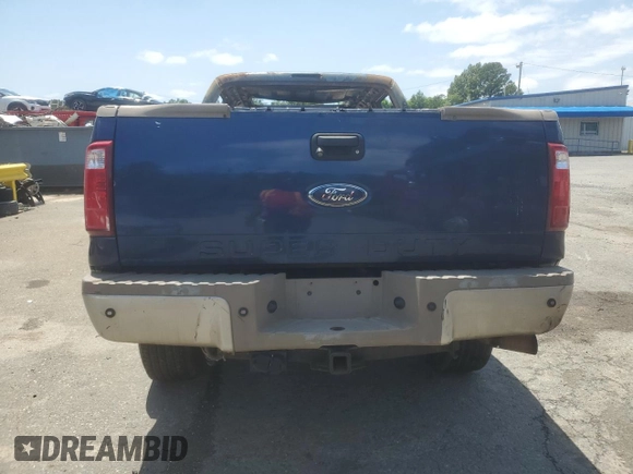 2008 Ford F-250 XL with VIN 1FTSW21R28ED13906, listed as a Copart auction lot 55354235 with Not provided miles and Salvage title. Bid and sale history available at DreamBid. Image 6.