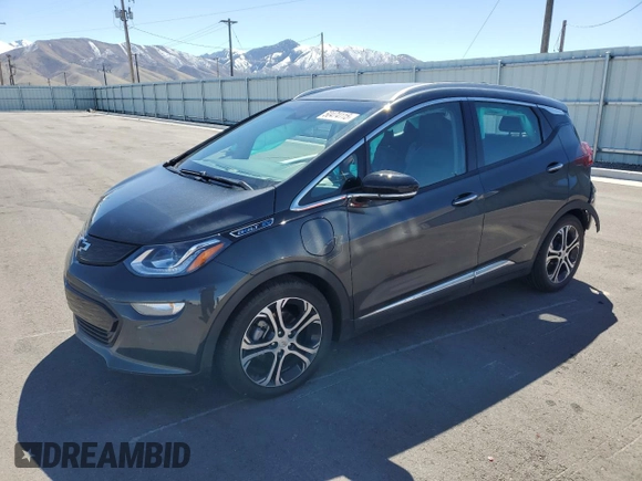 2020 Chevrolet Bolt EV Premier with VIN 1G1FZ6S09L4146015, listed as a Copart auction lot 50474115 with 20,270 mi miles and Salvage title. Bid and sale history available at DreamBid. Image 1.