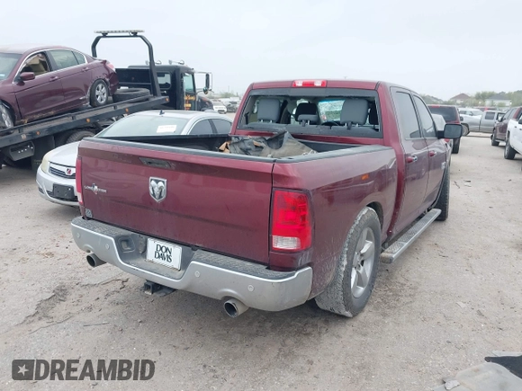 2016 Ram 1500 Lone Star with VIN 3C6RR6LT0GG351848, listed as a IAAI auction lot 41804344 with 193,106 mi miles. Bid and sale history available at carsss.com. Image 4.