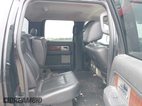 2009 Ford F-150 XL with VIN 1FTPW12V99FA26098, listed as a IAAI auction lot 41356534 with 252,120 mi miles. Bid and sale history available at carsss.com. Image 8.