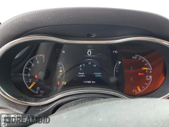 2017 Jeep Grand Cherokee Limited with VIN 1C4RJEBG3HC957258, listed as a Copart auction lot 45875215 with 117,381 mi miles and Salvage title. Bid and sale history available at DreamBid. Image 9.