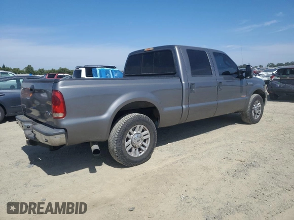 2005 Ford F-250 XL with VIN 1FTSW20P15EB37443, listed as a Copart auction lot 63511935 with 146,244 mi miles and Clean title. Bid and sale history available at DreamBid. Image 3.