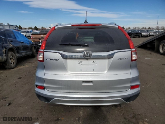 2016 Honda CR-V EX-L with VIN 5J6RM4H72GL121278, listed as a Copart auction lot 43941365 with 93,653 mi miles and Clean Title. Bid and sale history available at carsss.com. Image 6.