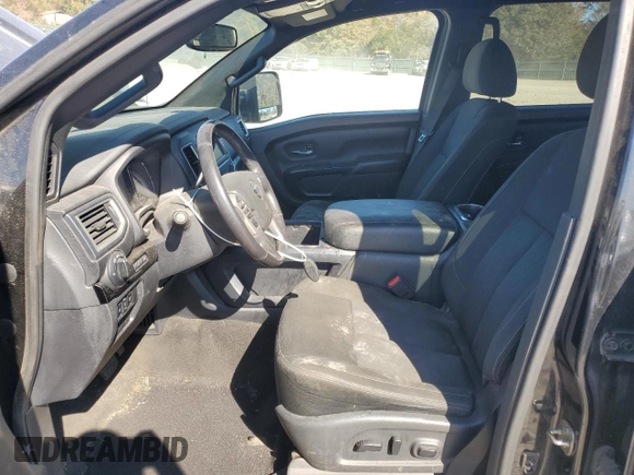 2019 Nissan Titan XD SV with VIN 1N6BA1F43KN513851, listed as a Copart auction lot 76808734 with 115,824 mi miles and Salvage Title. Bid and sale history available at carsss.com. Image 7.