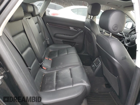 2010 Audi A6 with VIN WAUBVAFB9AN069697, listed as a Copart auction lot 52449595 with 97,110 mi miles and Salvage title. Bid and sale history available at DreamBid. Image 10.