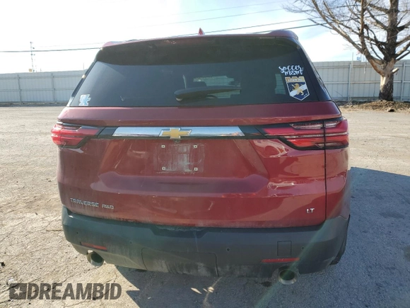 2023 Chevrolet Traverse LT Cloth with VIN 1GNEVGKW6PJ147694, listed as a Copart auction lot 44788295 with 43,415 mi miles and Salvage Title. Bid and sale history available at carsss.com. Image 6.
