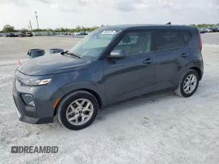 2022 Kia Soul LX with VIN KNDJ23AU3N7807287, listed as a Copart auction lot 49848725 with 69,955 mi miles and Salvage Title. Bid and sale history available at carsss.com. Image 1.
