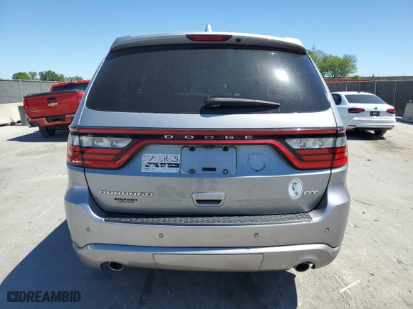 2017 Dodge Durango GT with VIN 1C4RDHDG9HC869434, listed as a Copart auction lot 49687865 with 151,339 mi miles and Salvage Title. Bid and sale history available at carsss.com. Image 6.