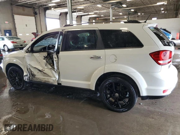 2012 Dodge Journey Crew z VIN 3C4PDCDG6CT184654, wystawiony jako Copart lot #64271625 z przebiegiem 187 734 mil mil oraz Szkoda całkowita • Salvage title. Historia ofert i sprzedaży dostępna na DreamBid. Obrazek 2.