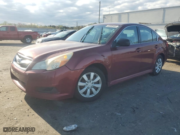 2012 Subaru Legacy 2.5i with VIN 4S3BMBA64C3011131, listed as a Copart auction lot 50500465 with 248,637 mi miles and Clean Title. Bid and sale history available at carsss.com. Image 1.