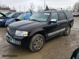 2013 Lincoln Navigator with VIN 5LMJJ2J51DEL01885, listed as a Copart auction lot 47108675 with 190,977 mi miles and Clean Title. Bid and sale history available at carsss.com. Image 1.