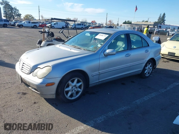 2001 Mercedes-Benz C 320 with VIN WDBRF64J41F033463, listed as a IAAI auction lot 38286733 with 236,726 mi miles and . Bid and sale history available at DreamBid. Image 2.