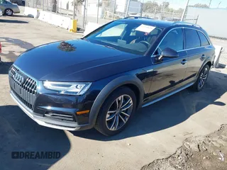 2017 Audi allroad Premium Plus with VIN WA18NAF41HA174843, listed as a IAAI auction lot 41240149 with 47,376 mi miles. Bid and sale history available at carsss.com. Image 2.