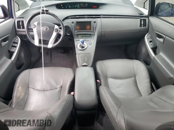 2010 Toyota Prius II with VIN JTDKN3DU2A0221884, listed as a Copart auction lot 47208995 with 138,287 mi miles and Salvage Title. Bid and sale history available at carsss.com. Image 8.