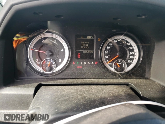 2015 Ram 1500 Tradesman with VIN 1C6RR7KM4FS543345, listed as a Copart auction lot 66151924 with 152,055 mi miles and Salvage title. Bid and sale history available at DreamBid. Image 9.