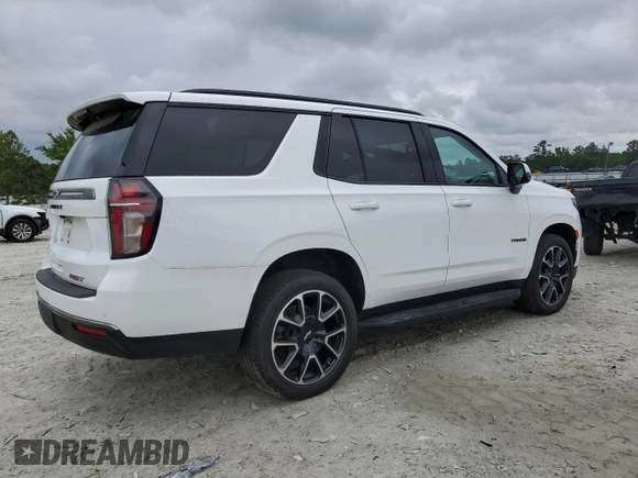 2022 Chevrolet Tahoe RST z VIN 1GNSCRKD8NR147133, wystawiony jako Copart lot #54778845 z przebiegiem 76 549 mil mil oraz Szkoda całkowita • Salvage title. Historia ofert i sprzedaży dostępna na DreamBid. Obrazek 3.