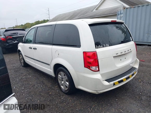2011 Dodge Grand Caravan Cargo with VIN 2D4RN1AG5BR601684, listed as a IAAI auction lot 40406009 with 207,242 mi miles. Bid and sale history available at carsss.com. Image 3.